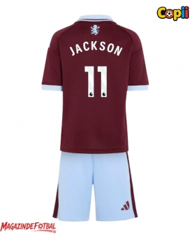 Aston Villa Nicolas Jackson #11 Echipament de Fotbal Replică 2026-27 Copii Acasa (+ Șorturi)